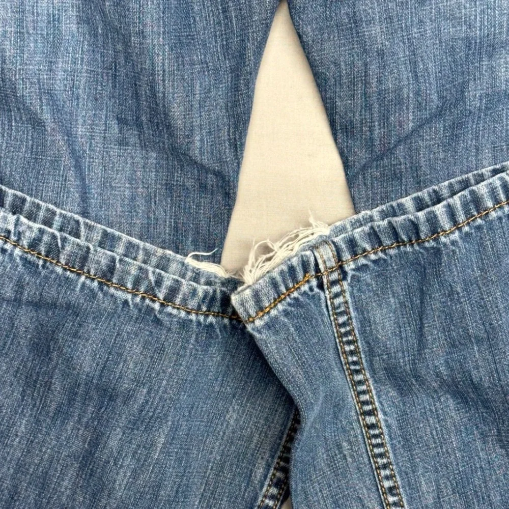 Levis 527 Slim Bootcut Jeans Mens 34x34 Medium Wash Blue Denim 100% Cotton
